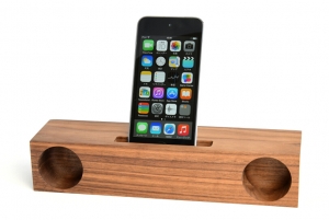 Swooder（スウーダー）Basic W　木製iPhoneスピーカー